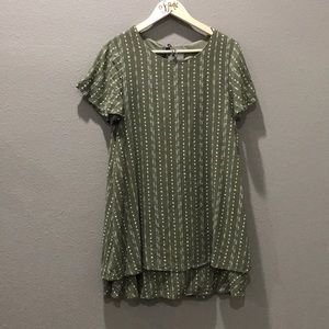 🎉 Francescas Blue Rain Layered Dress